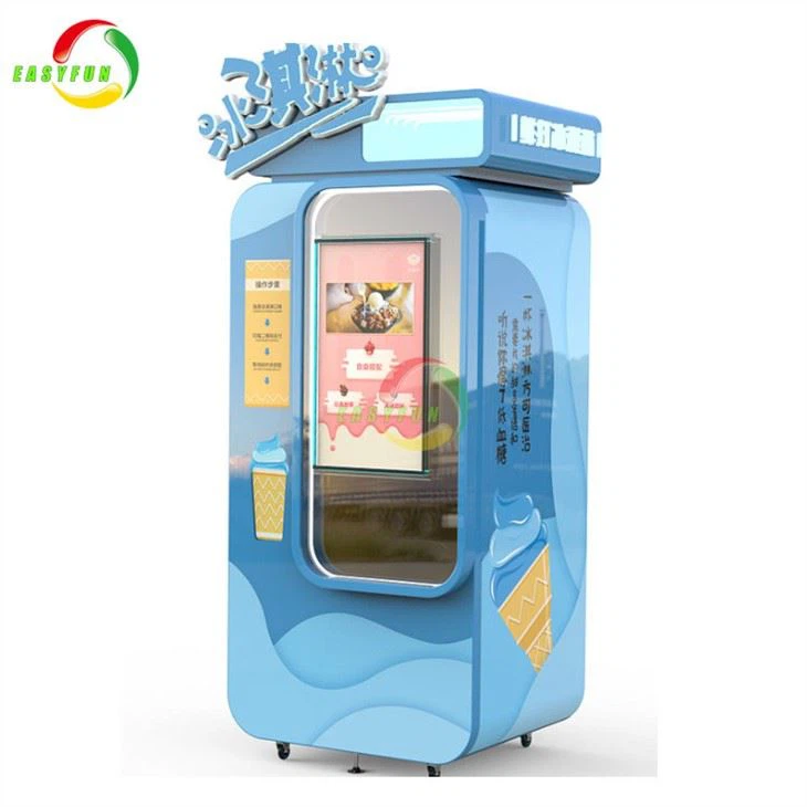 Hot Sale Factory Customization Ice Vending Machine For Sale Automatic Soft Ice Cream Vending Machine Hot Sale Factory Customization Ice Vending Machine For Sale Automatic Soft Ice Cream Vending Machine
