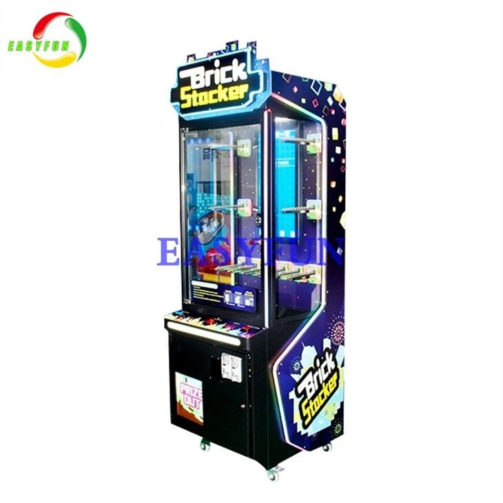 Hot Selling Coin Operated Brick Stocker Toy Claw Crane Gift Game Machine Hot Selling Coin Operated Brick Stocker Toy Claw Crane Gift Game Machine