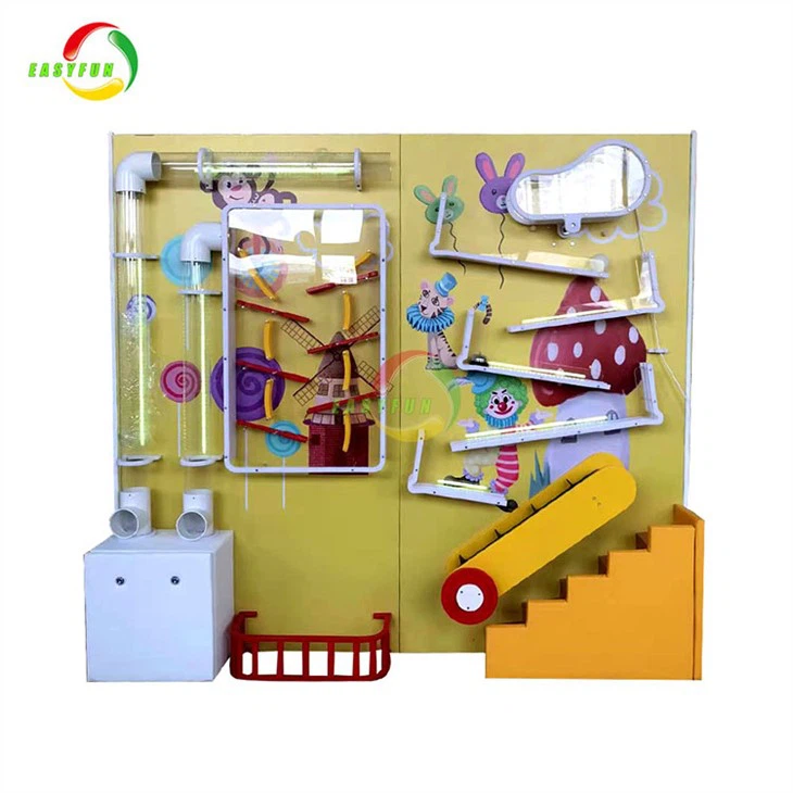 Interactive Wall Sensory Toy Ball Piping Game For Indoor Playground Ball Pool Interactive Wall Sensory Toy Ball Piping Game For Indoor Playground Ball Pool